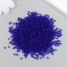 Бисер стекло 12/0 "Индиго" прозрачный 450 гр - фото 22813758