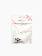 Шарм «Сердце» миниатюрное, розовый в серебре - Фото 5