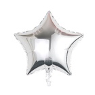Воздушный шар фольгированный 18" «Звезда-серебро» - Фото 2