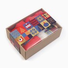 Набор новогодний подарочный «Этель» Sweater, 5 предмета, полотенце 30×60 см, расчёска, повязка на голову - фото 29799251