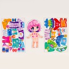 Магнитная игра одевашка «Стильная модница» - Фото 5