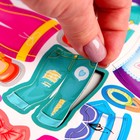 Магнитная игра одевашка «Стильная модница» - Фото 7