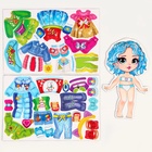 Магнитная игра одевашка «Новый год! Зимняя принцесса» - Фото 2