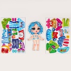 Магнитная игра одевашка «Новый год! Зимняя принцесса» - Фото 4