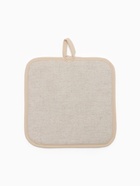 Набор новогодний кухонный: полотенце 35×60, прихватка 18×18, лён 50%, хлопок 50%, 160 г/м² - Фото 5