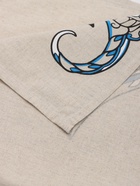 Набор новогодний кухонный: полотенце 35×60, прихватка 18×18, лён 50%, хлопок 50%, 160 г/м² - Фото 6