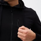 Толстовка мужская, цвет чёрный, размер 52 (XL) - Фото 3