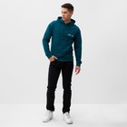 Худи мужское, цвет изумруд, размер 48 (М) 9924844