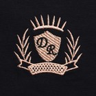 Костюм женский (толстовка/брюки), цвет тёмно-синий/розовый, размер 50-52 9924855