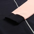 Костюм женский (толстовка/брюки), цвет тёмно-синий/розовый, размер 54-56 - Фото 4