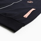 Костюм женский (толстовка/брюки), цвет тёмно-синий/розовый, размер 54-56 - Фото 5