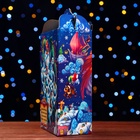 Подарочная новогодняя коробка «Трапеция с драконом» 25×11×33 см - Фото 5