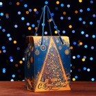 Подарочная коробка "Новогодняя" 14 х 9 х 20 см. (комплект 5 шт) - фото 22865274