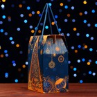 Подарочная коробка "Новогодняя" 14 х 9 х 20 см. (комплект 5 шт) - фото 22865275