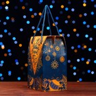 Подарочная коробка "Новогодняя" 14 х 9 х 20 см. (комплект 5 шт) - фото 22865276