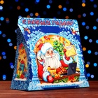 Подарочная новогодняя коробка «Дед мороз с белочкой» 24.5×11.5×23 см - Фото 3