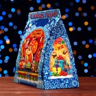 Подарочная новогодняя коробка «Дед мороз с белочкой» 24.5×11.5×23 см - Фото 4
