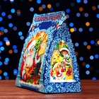 Подарочная новогодняя коробка «Дед мороз с белочкой» 24.5×11.5×23 см - Фото 5