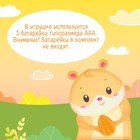 Интерактивная игрушка «Хомячок повторюшка», звук, ходит, повторяет слова - Фото 5
