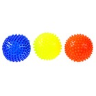 Мяч световой «Колючка» с пищалкой, цвета МИКС - Фото 6