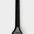 Вилка пластиковая одноразовая чёрная «Стандарт» 15,5 см - Фото 4