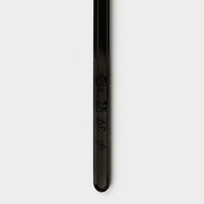 Размешиватель одноразовый чёрный,16 см