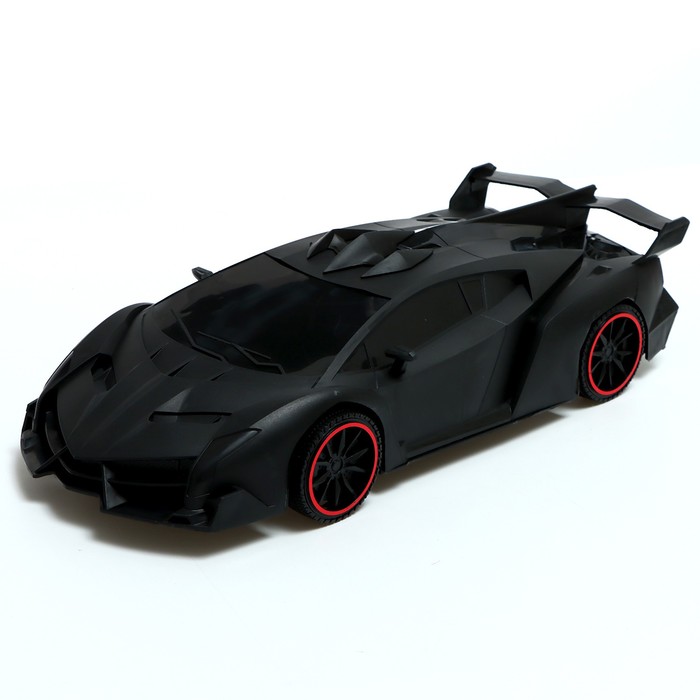 Машина инерционная «Супер скорость», цвет чёрный - Фото 1