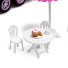 Грузовик радиоуправляемый «Розовое кафе», световые эффекты, открываются двери - фото 24598366