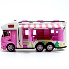 Грузовик радиоуправляемый «Розовое кафе», световые эффекты, открываются двери - фото 24598361