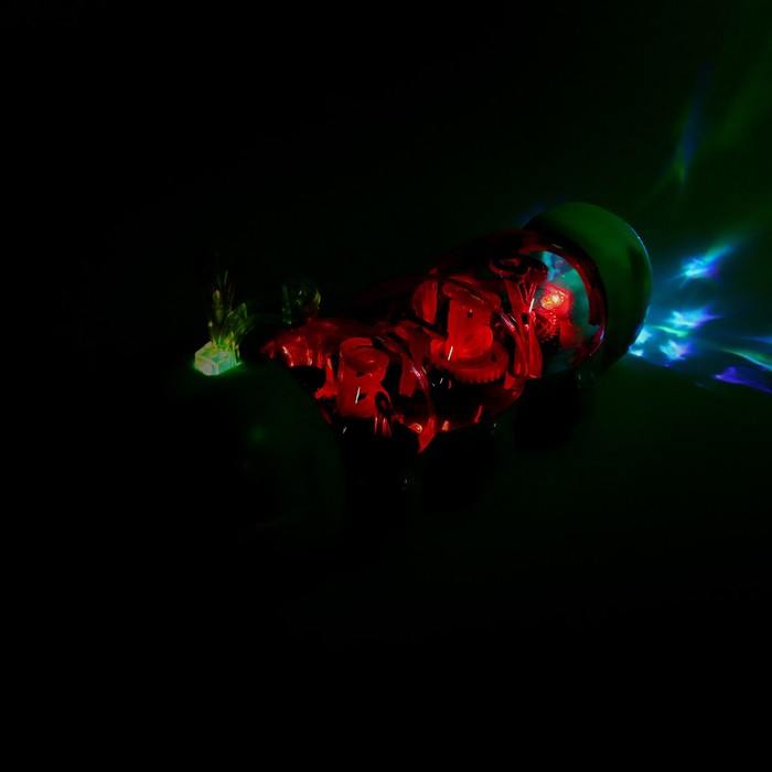 Насекомое на батарейках «Гусеница», световые эффекты - фото 1884304425
