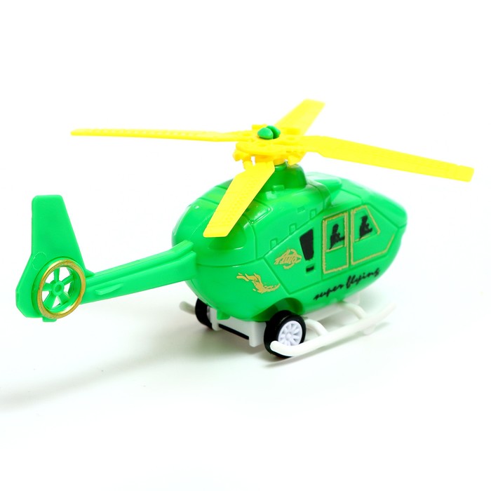 Вертолёт инерционный «Воздушный герой», цвет МИКС - фото 1884304516