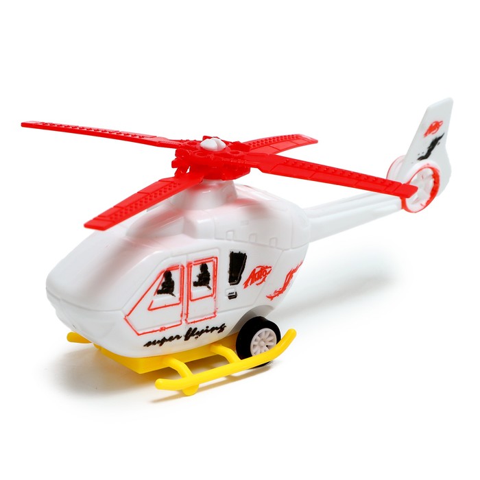 Вертолёт инерционный «Воздушный герой», цвет МИКС - фото 1884304517