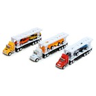 Набор инерционных грузовиков «Автовоз», в наборе 3 шт - фото 7448429