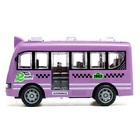 Автобус инерционный «Пассажирский», цвет МИКС - Фото 2