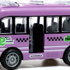 Автобус инерционный «Пассажирский», цвет МИКС - Фото 4