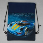 Мешок для обуви «Чемпион» (нетканый материал) 41×30 см - Фото 3