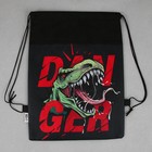 Мешок для обуви «Динозавр» (нетканый материал) 41×30 см - Фото 3