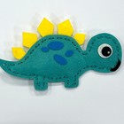 Набор для создания игрушки из фетра «Любопытный динозаврик» - фото 11053433
