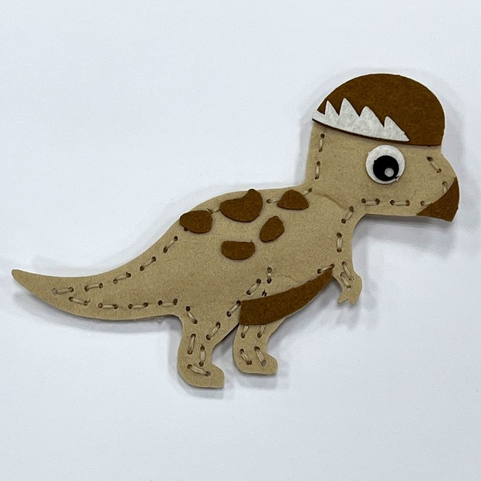 Набор для создания игрушки из фетра «Юный динозаврик» - Фото 1