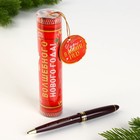 Ручка в тубусе «Волшебного Нового года!», пластик - фото 11167946
