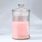 Свеча в банке «Вдохновляй», цветочный аромат,11 х 5,8 см. - фото 22990478