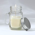 Ароматическая свеча, аромат белый жасм.ин 7,2 х 5,5 х 4 см. - фото 303348089