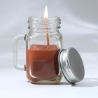 Ароматическая свеча, аромат шоколад, 7,2 х 5,5 х 4 см. - фото 320259047