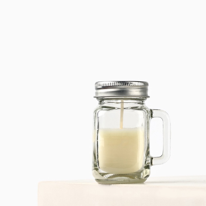 

Ароматическая свеча в стекле, аромат бергамот,7,2 х 5,5 х 4 см.