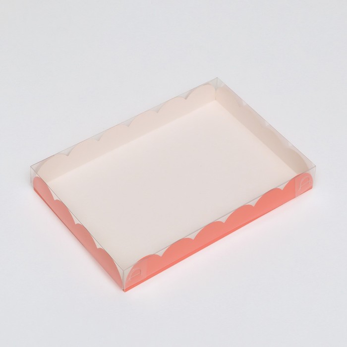 Коробочка для печенья, розовый, 22 х 15 х 3 см - Фото 1