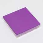 Коробка для печенья, сиреневая, 15×15×3 см - Фото 4