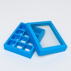 Коробка для 12 конфет, голубой, 19×15×3.5 см - Фото 5