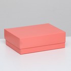 Коробка складная, розовая, 16,5 х 12,5 х 5,2 см - фото 320081280