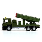 Грузовик металлический «Армия», инерция, МИКС - фото 22850251