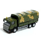 Грузовик металлический «Армия», инерция, МИКС - фото 22850254